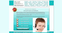 Desktop Screenshot of kis-industriebedarf.de