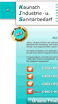 Mobile Screenshot of kis-industriebedarf.de